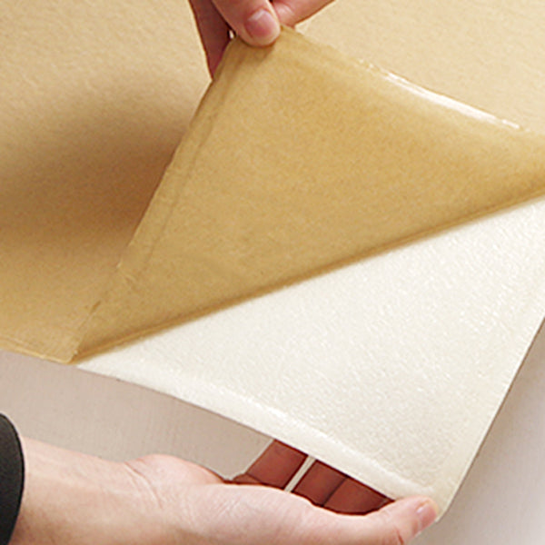 Sikunuo | Modern Pearl Wall Bowls PVC Foam Wall Access Panel Peel and Stick Wall Tiles