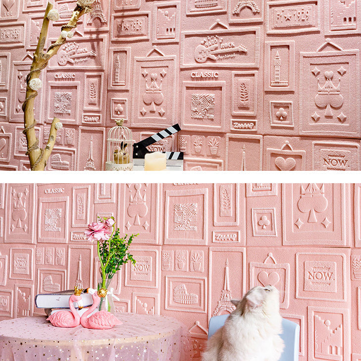 Sikunuo | Interior Wall Cladding 3D Print Peel and Stick Waterproof Wall Panel