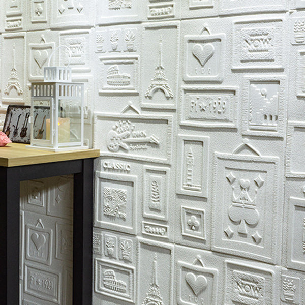 Sikunuo | Interior Wall Cladding 3D Print Peel and Stick Waterproof Wall Panel
