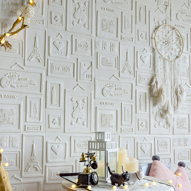 Sikunuo | Interior Wall Cladding 3D Print Peel and Stick Waterproof Wall Panel