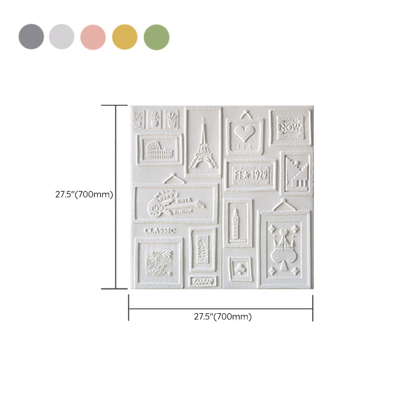 Sikunuo | Interior Wall Cladding 3D Print Peel and Stick Waterproof Wall Panel