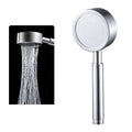 Sikunuo | Round Water Filtration Handheld Shower Medium Flow Stainless Steel Handheld Shower