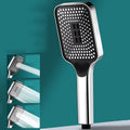 Sikunuo | Rectangular Water Filtration Hand Shower 3 Jets Wall Mounted Hand Shower