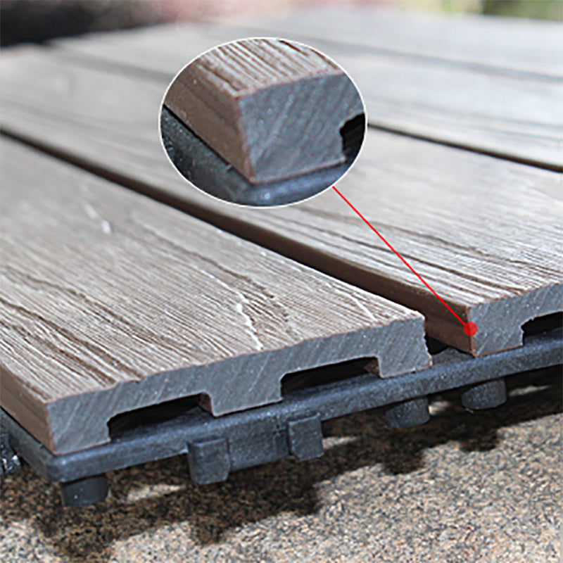 Sikunuo | Outdoor Ground Board Strips Composite Waterproof Square Deck Board