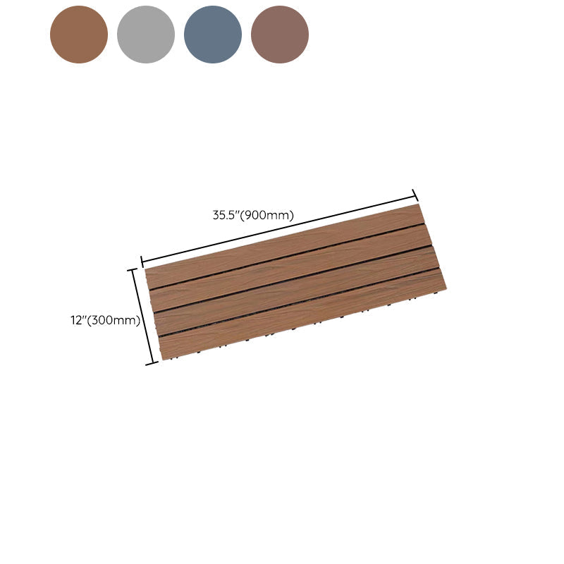Sikunuo | Outdoor Ground Board Strips Composite Waterproof Square Deck Board