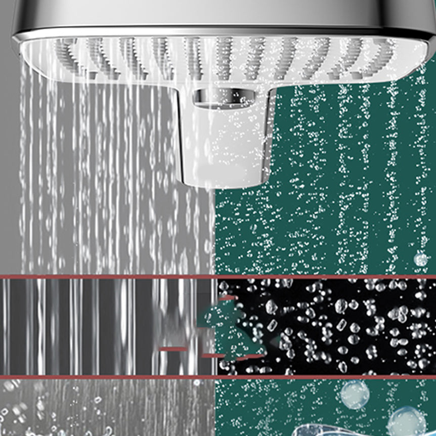 Sikunuo | Contemporary Self-Cleaning Hand Shower 3 Spray Types Wall Mounted Hand Shower