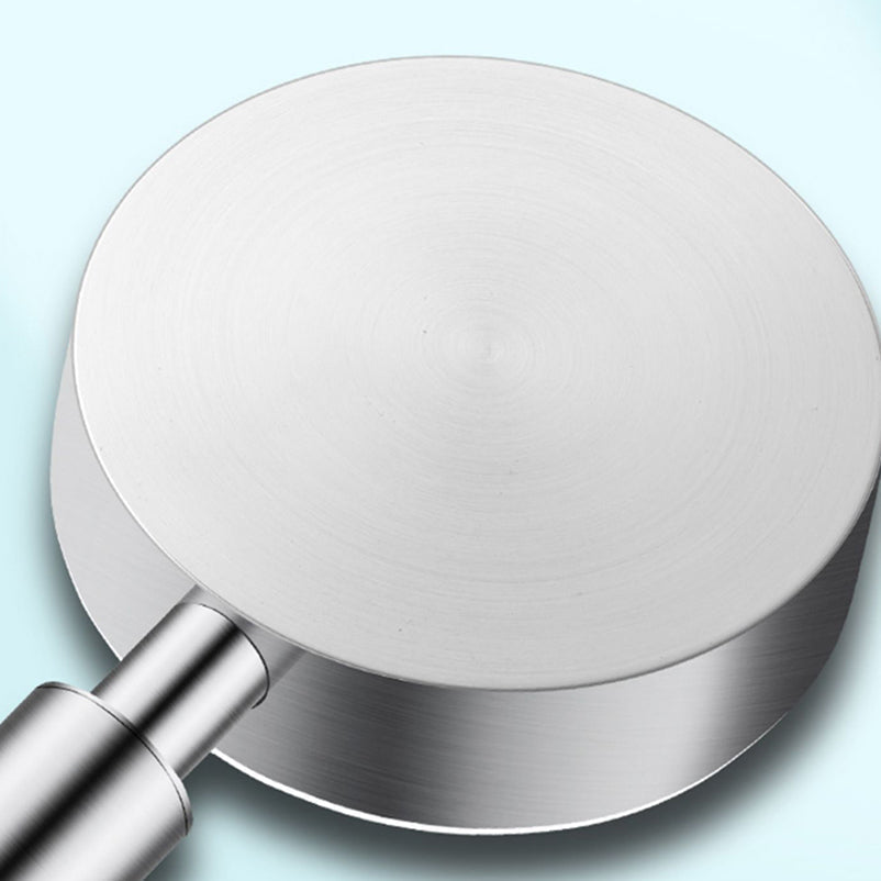 Sikunuo | Round self-cleaning hand shower adjustable spray pattern stainless steel hand shower