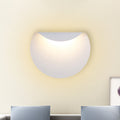 Sikunuo | Bend Panel Wall Lamp Lighting Simple Aluminium LED White Wall-Mounted Light in Warm/White Light for Living Room