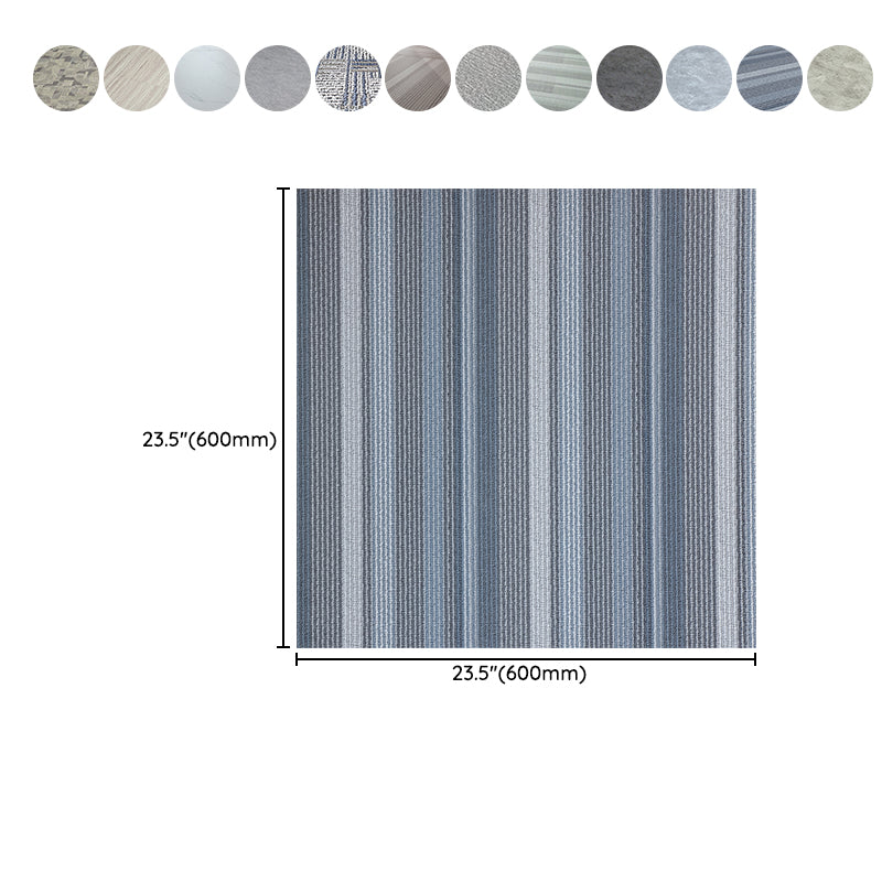 Sikunuo | Peel and Stick PVC Flooring Low Gloss Fabric Look Vinyl Flooring