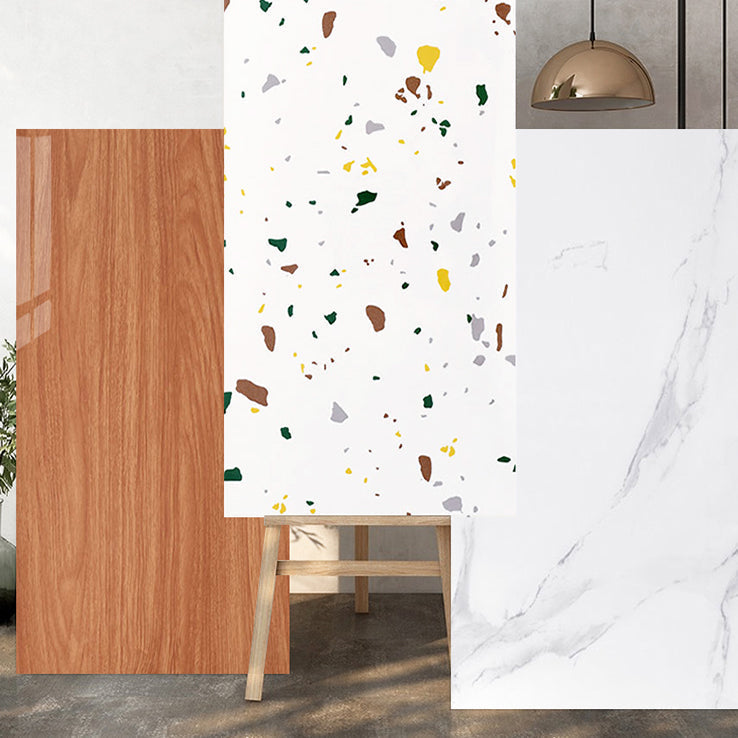 Sikunuo | Modern Tin Back Panel Smooth Glossy Surface Wall Ceiling Plate