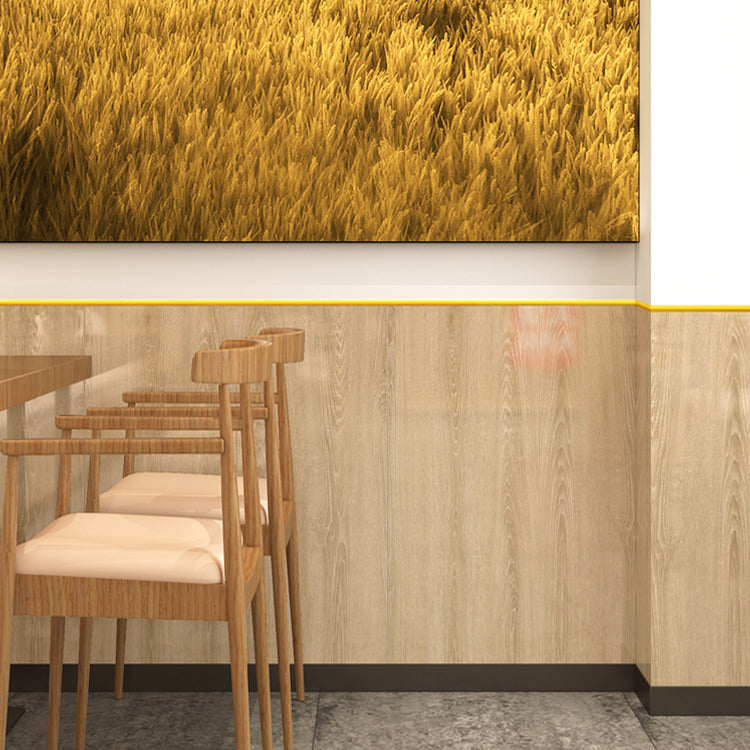 Sikunuo | Modern Tin Back Panel Smooth Glossy Surface Wall Ceiling Plate