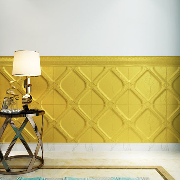 Sikunuo | Modern Tin Backsplash Panel Smooth Styrofoam Wall Ceiling
