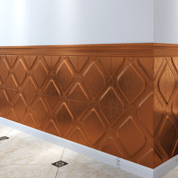 Sikunuo | Modern Tin Backsplash Panel Smooth Styrofoam Wall Ceiling