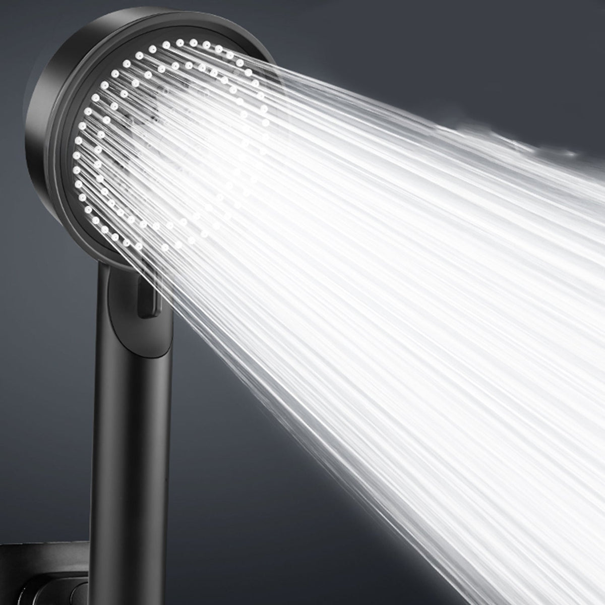 Sikunuo | Round Hand Shower Adjustable Spray Pattern Wall Mounted Shower Head