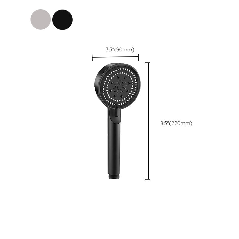 Sikunuo | Round Hand Shower Adjustable Spray Pattern Wall Mounted Shower Head