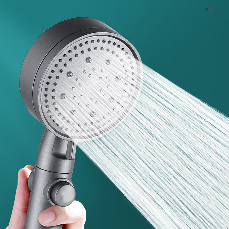 Sikunuo | Contemporary Round Hand Shower Adjustable Spray Pattern Wall Mounted Shower Head