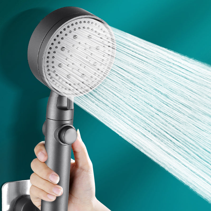 Sikunuo | Contemporary Round Hand Shower Adjustable Spray Pattern Wall Mounted Shower Head