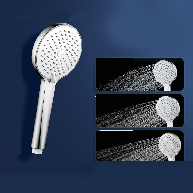 Sikunuo | Round Self-Cleaning Handheld Shower Adjustable Water Flow Wall Mounted Hand Shower