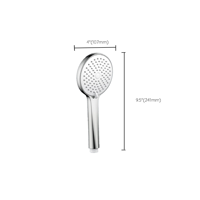 Sikunuo | Round Self-Cleaning Handheld Shower Adjustable Water Flow Wall Mounted Hand Shower