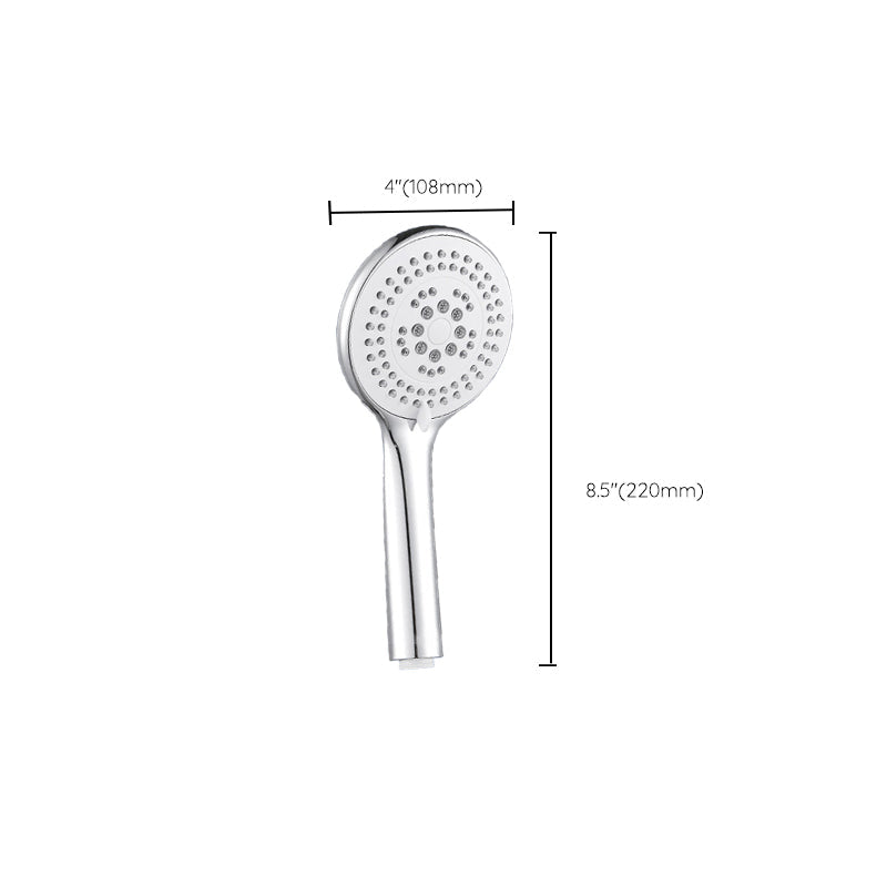 Sikunuo | Round Self-Cleaning Handheld Shower Adjustable Water Flow Wall Mounted Hand Shower