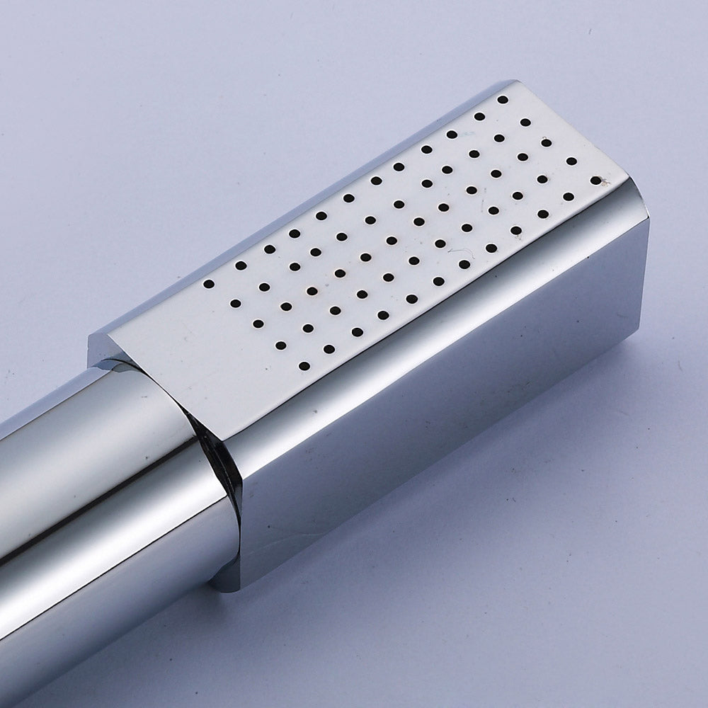 Sikunuo | Simple Handheld Shower Head Square 304 Stainless Steel Shower Head