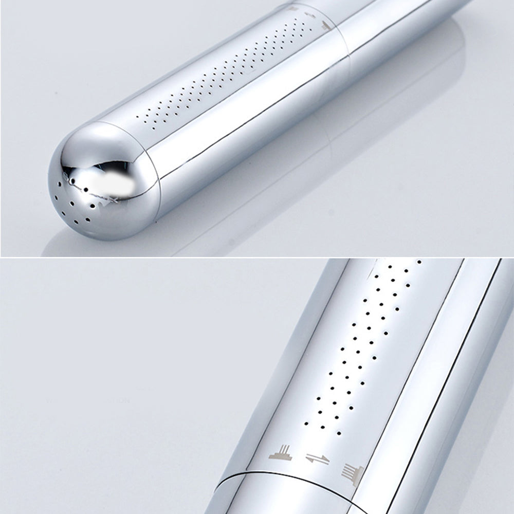 Sikunuo | Simple Handheld Shower Head Square 304 Stainless Steel Shower Head