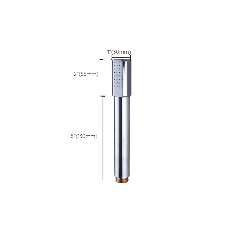 Sikunuo | Simple Handheld Shower Head Square 304 Stainless Steel Shower Head