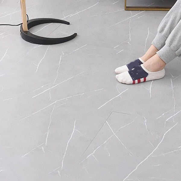 Sikunuo | Marbling Plastic Floor Waterproof Peel & Stick Floor Tiles
