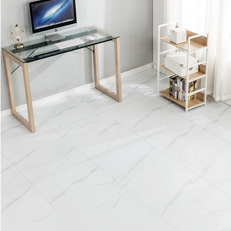 Sikunuo | Marbling Plastic Floor Waterproof Peel & Stick Floor Tiles