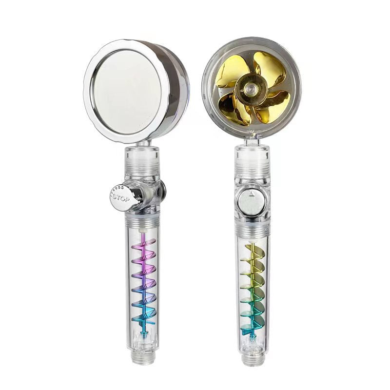 Sikunuo | Modern Round Handheld Showerhead Rain Spray Head made of Plastic