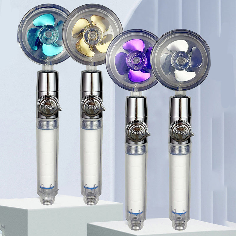 Sikunuo | Modern Round Handheld Showerhead Rain Spray Head made of Plastic