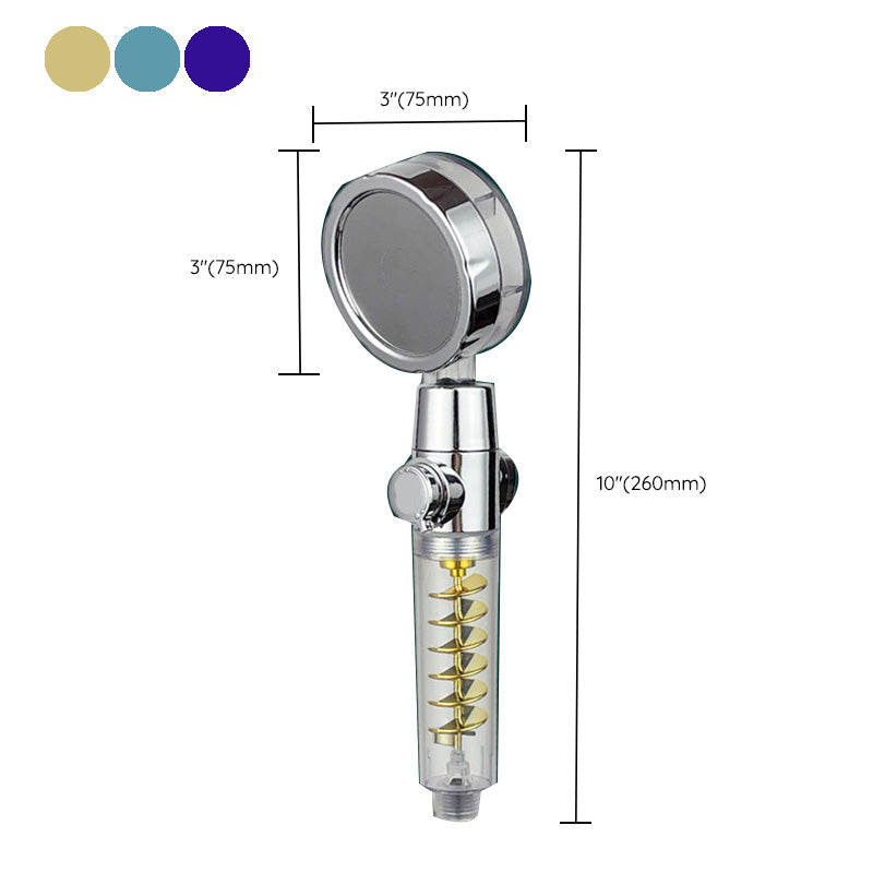 Sikunuo | Modern Round Handheld Showerhead Rain Spray Head made of Plastic