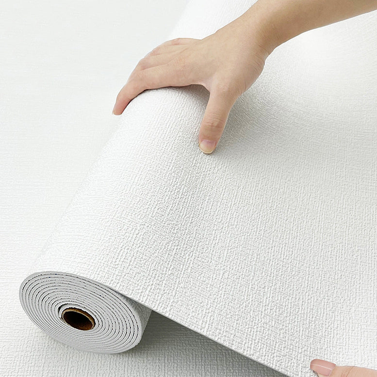 Sikunuo | Modern Pearl Plank Wall Access Element Peel and Stick Abrasion-Resistant Wall Panels