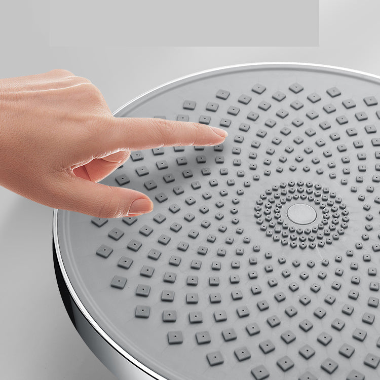 Sikunuo | Round solid shower metal modern shower head combination for the bathroom