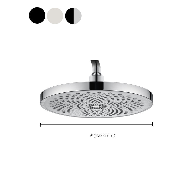 Sikunuo | Round solid shower metal modern shower head combination for the bathroom