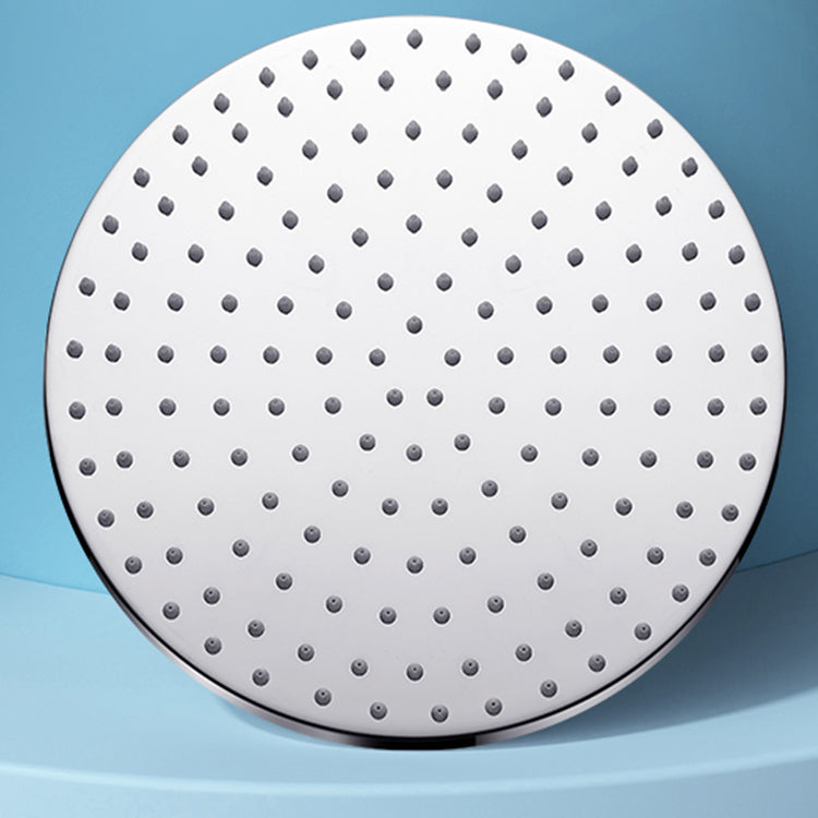 Sikunuo | Metal Shower Head Combo Contemporary Round Fixed Shower Head for the Bathroom