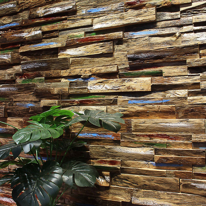 Sikunuo | Wall cladding wood shiplap mosaic modern interior wall cladding