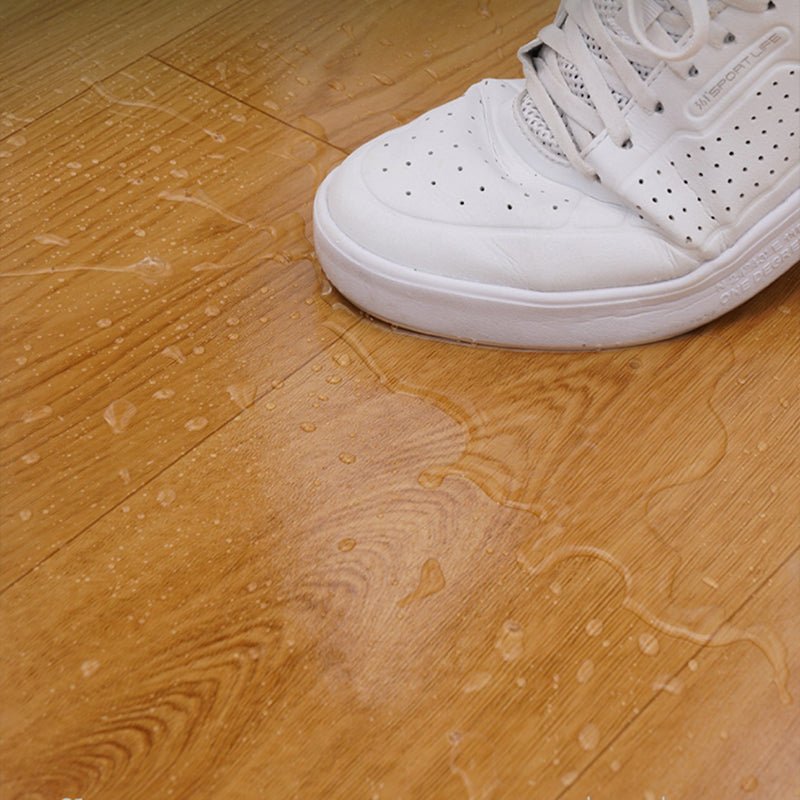 Sikunuo | Fabric Look Plastic Floor Water Resistant Square Edge Floor Tiles