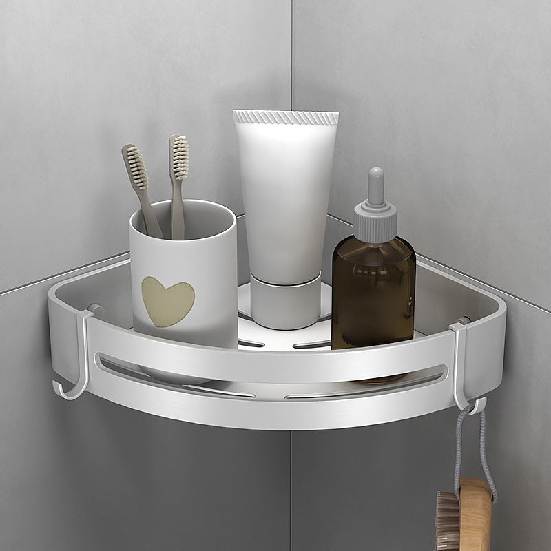Sikunuo | Silver Bathroom Set Modern Rust Protection Bathroom Accessories Single or as a Set