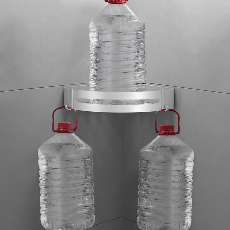 Sikunuo | Silver Bathroom Set Modern Rust Protection Bathroom Accessories Single or as a Set