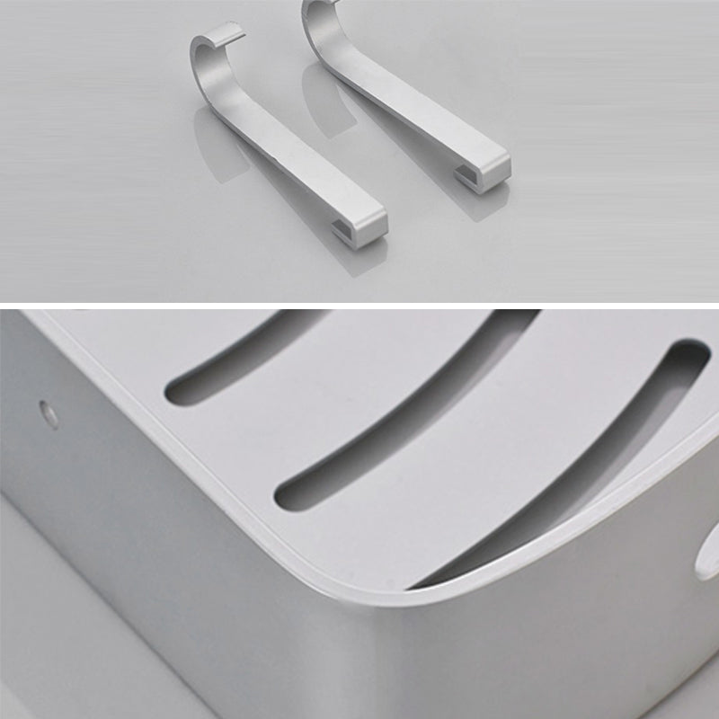 Sikunuo | Silver Bathroom Set Modern Rust Protection Bathroom Accessories Single or as a Set