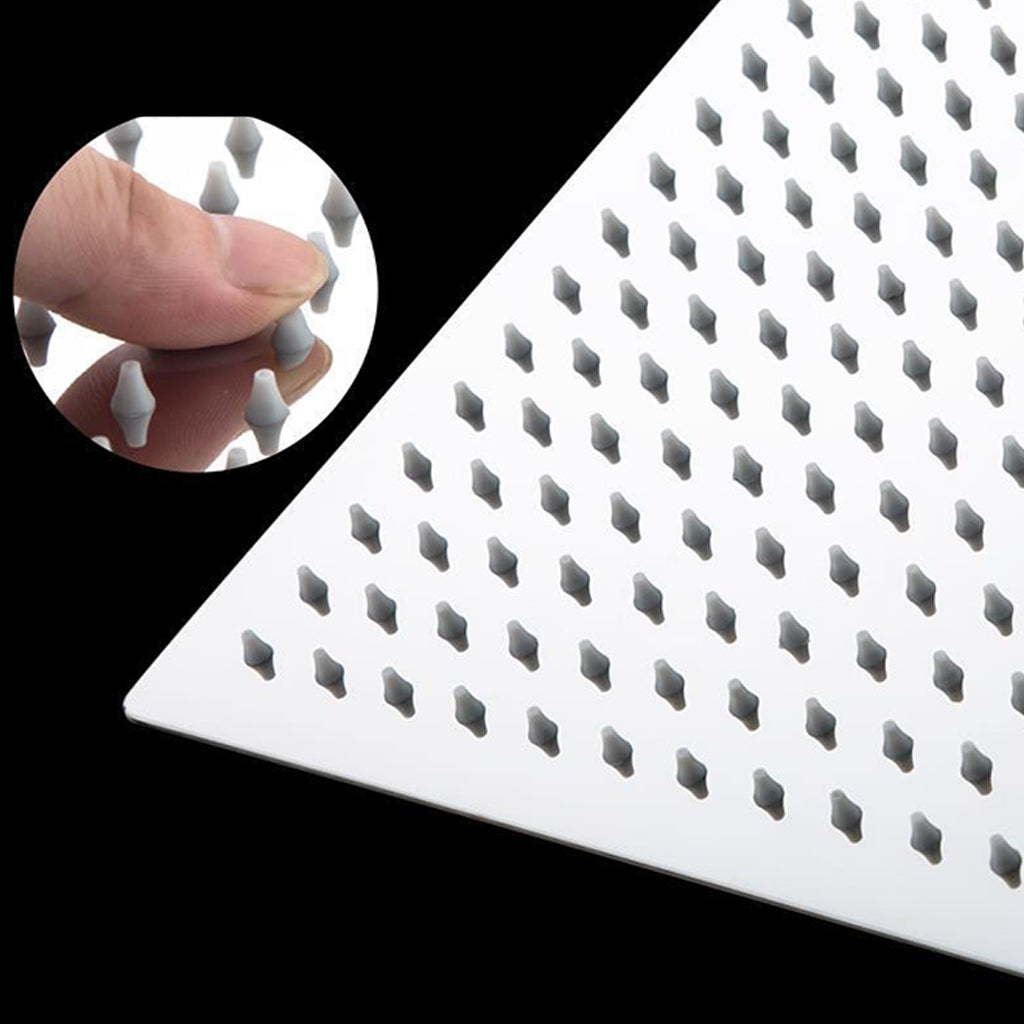 Sikunuo | Stainless Steel Showerhead Combo Modern Fixed Showerhead for the Bathroom