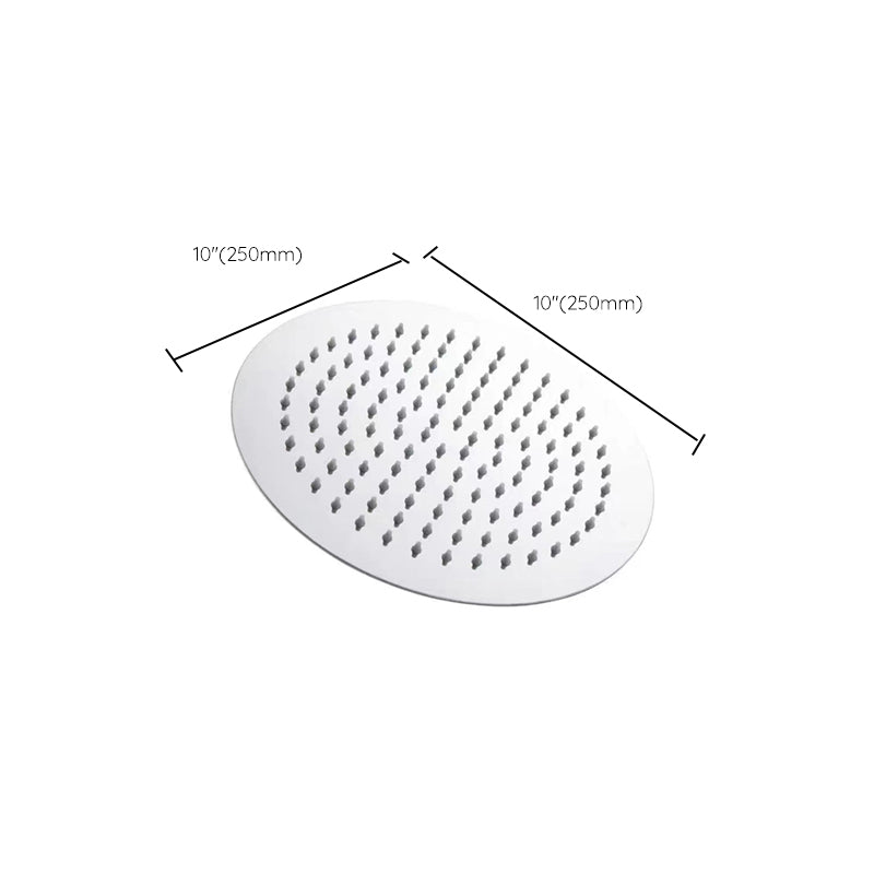 Sikunuo | Stainless Steel Showerhead Combo Modern Fixed Showerhead for the Bathroom
