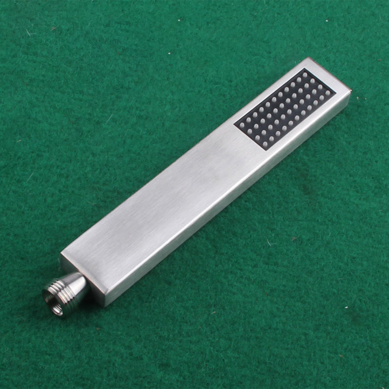 Sikunuo | Simple Rectangle Shower Head 304 Stainless Steel Hand Shower