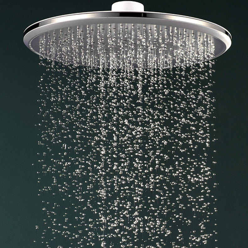 Sikunuo | Bathroom white shower head combination modern round fixed shower head