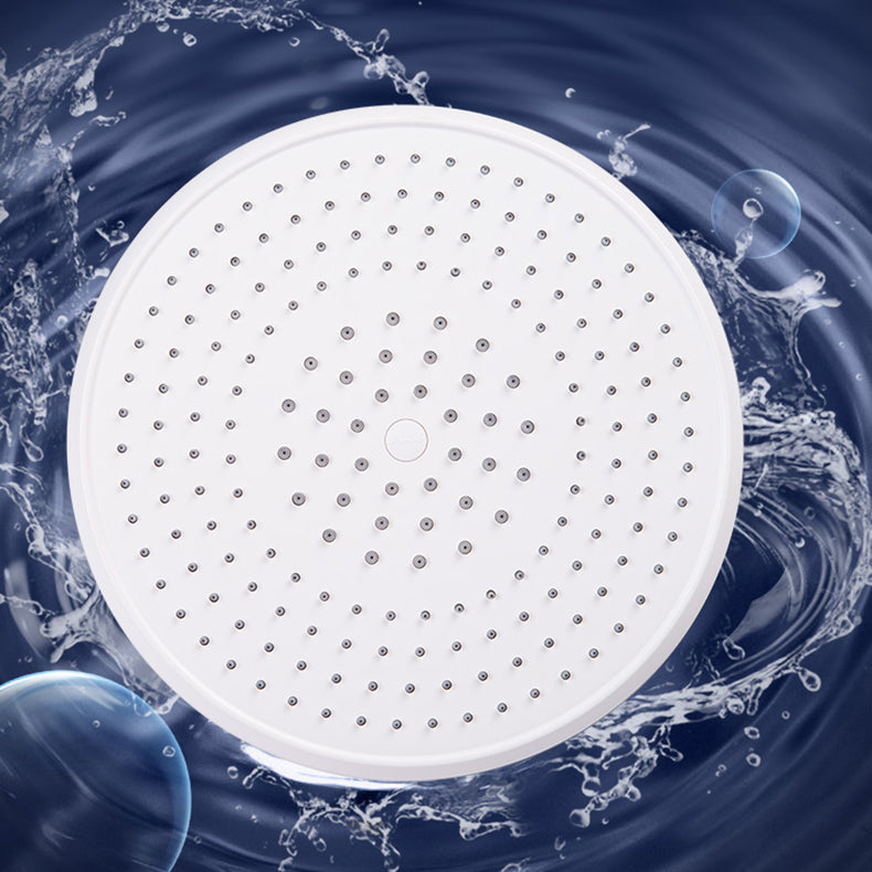 Sikunuo | Bathroom white shower head combination modern round fixed shower head