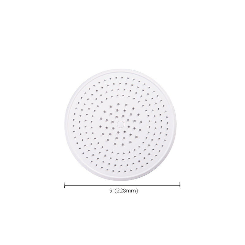 Sikunuo | Bathroom white shower head combination modern round fixed shower head