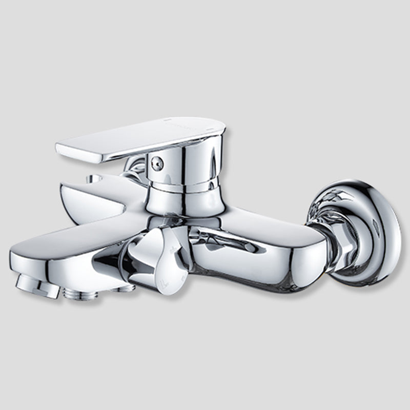 Sikunuo | Popular Bathtub Filler Wall-Mounted Lever Handle Fixed Bathtub Faucet Trim