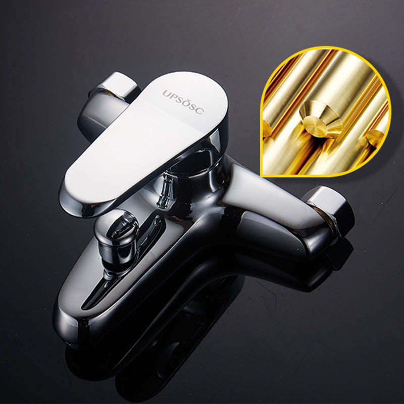 Sikunuo | Tradition Fixed Bathtub Mixer Wall Mount Lever Handle Bathtub Mixer