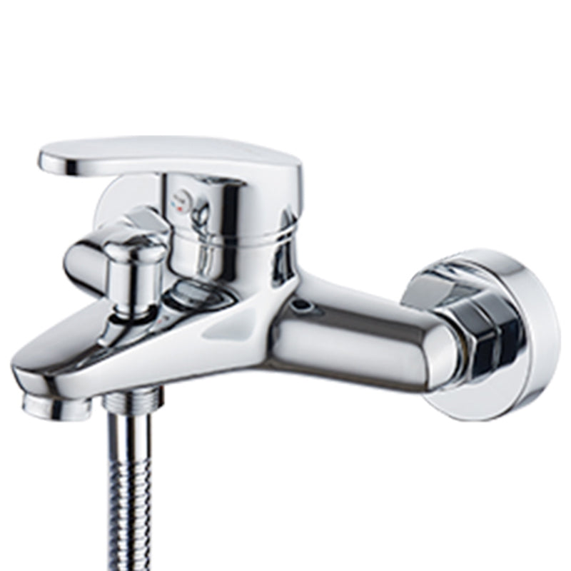 Sikunuo | Tradition Fixed Bathtub Mixer Wall Mount Lever Handle Bathtub Mixer